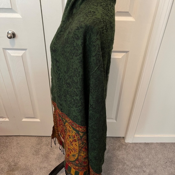 Oswal woollen Mills wool shawl - Picture 4 of 10